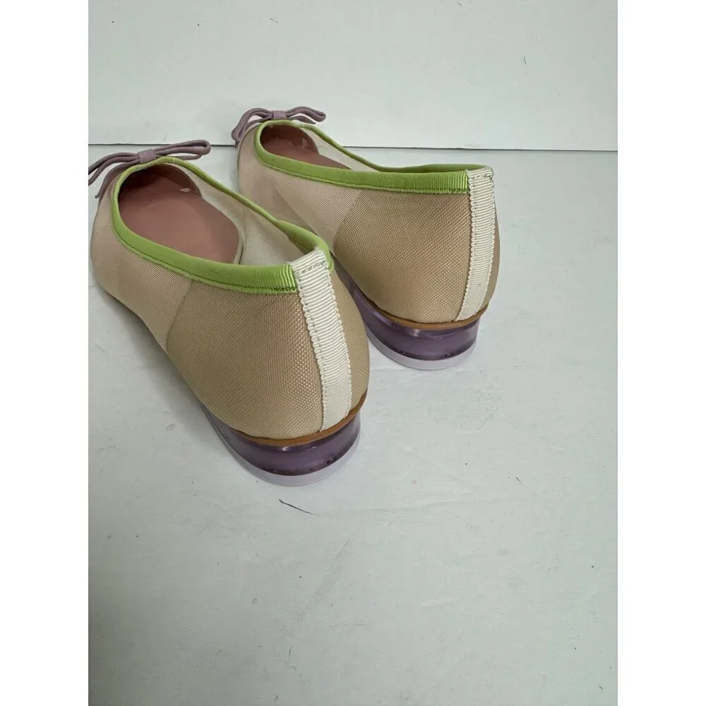 Anthropologie Pretty Ballerinas Mia Flats Slip ons Size 37 US 6.5 - Picture 4 of 6